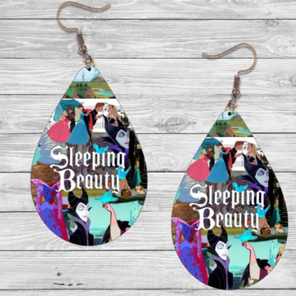 Sleeping Beauty Earrings - Picture 1 of 1